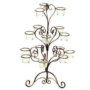Essential Decor & Beyond Metal Candle Holder - 1 of 1