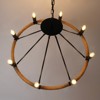 YIYIBYUS 6/8 Head Chandelier Light Fixtures Ceiling Mount Pendant Light - 4 of 4