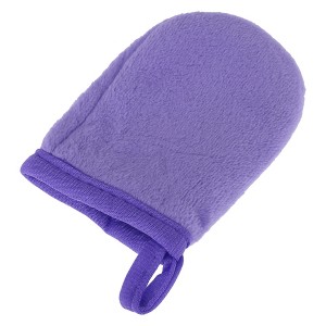 Unique Bargains Rectangular Glove Type Facial Sponges 3.94"x5.12" 1 Pc - 1 of 4