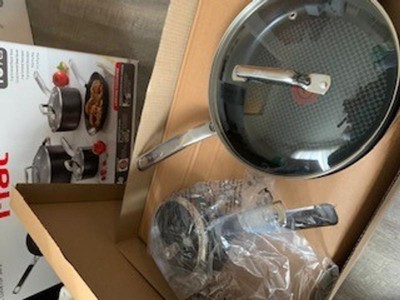 T-fal® Pro-Grade Titanium 10-Piece Induction Cookware Set