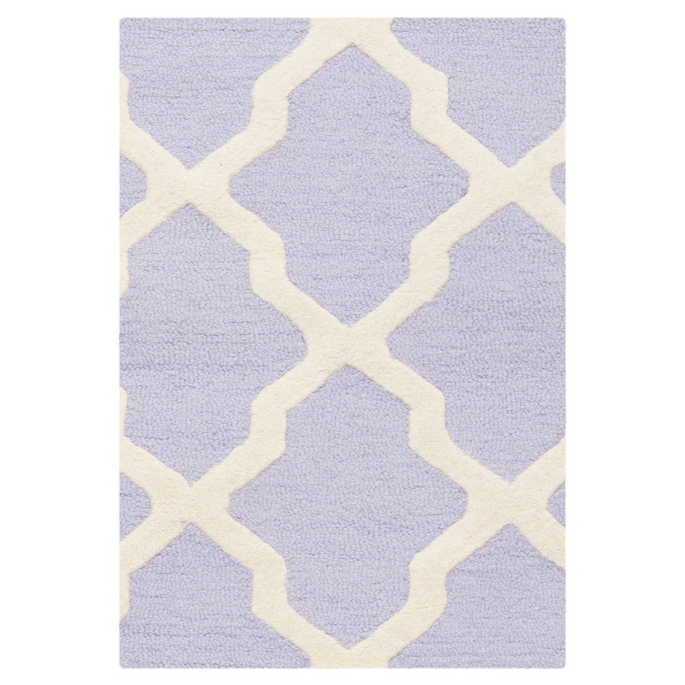 Maison Textured Rug - Lavender / Ivory (2'x3') - Safavieh