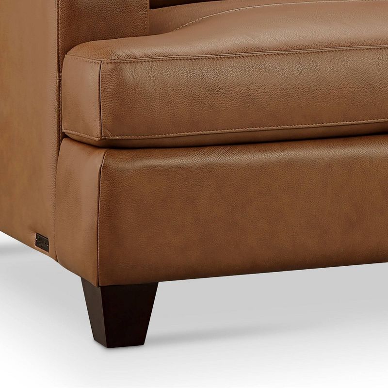 Marianna Leather Loveseat Camel - Abbyson Living, 3 of 6