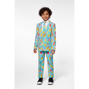 OppoSuits Printed Theme Party Boys Suits - 1 of 4