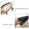 Unique Bargains Car Sun Visor Seat PU Leather Adjustable Elastic Strap Tissue Box Covers 2 Pcs - 3 of 4