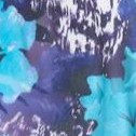 blue black floral