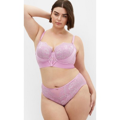 Women's Plus Size Alexis Cheeky Panty - purple | CITY CHIC