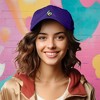 Dalix Fire Embroidered Lit Flame Dad Hat Cotton Baseball Cap Adjustable Mens - 3 of 4