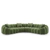 Minimore Modern Style 112.2" W Winnie L Shape 5S Sofa Green - 4 of 4