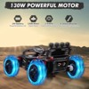 24V Ride On UTV,130W Electric Powered UTV with Remote Control,Spring Suspension,LED Light, 4 Shock Absorbers,Music,UTV for Kids - 3 of 4