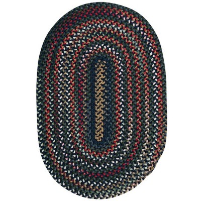 Colonial Mills Chestnut Knoll - Baltic Blue 5 Ft x8 Ft Oval Rug Indoor 65% Nylon/35% Polypropylene
