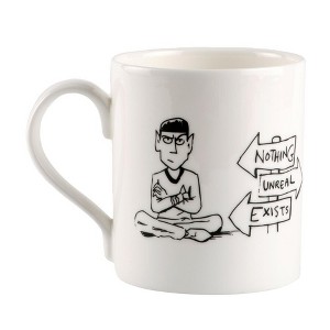 Eaglemoss Limited Star Trek Spock "Nothing Unreal Exists" 12 Ounce Ceramic Mug - 1 of 4