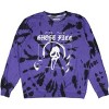 Women's Ghost Face Tie-Dye Pullover Sweatshirt - 4 of 4