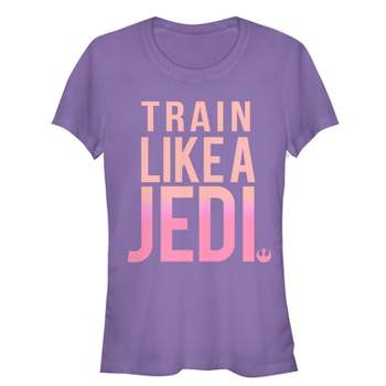Juniors Womens Star Wars Train Like a Jedi T-Shirt