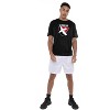 Lewis University Adult Men's Sport Active T-Shirt Primary Logo, Black - image 3 of 4