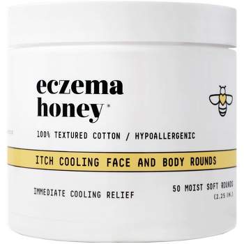 Eczema Honey Cooling Face and Body Rounds - 50ct