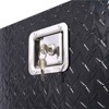 29 inch aluminum trailer tongue toolbox, suitable for pickup RV wide toolbox storage manager card lathe toolbox, with lock key - 4 of 4