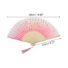 Unique Bargains Halloween Christmas Halloween Christmas Ancient Style Folding Fan 1 Pc - 2 of 4