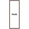 PosterPalooza | 10x30 Bamboo Picture Frame, UV Acrylic, 4 Finishes - Brown, Black, Gold, and Natural - 2 of 4