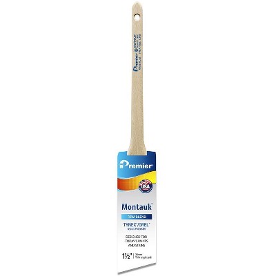 Premier Montauk 1-1/2 in. Firm Thin Angle Sash Paint Brush (Case of 6)