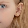 Girls' Polished Heart Screw Back 14k Gold Earrings - In Season Jewelry - 3 of 4