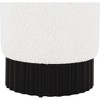 Meridian Furniture,Veranda Boucle Fabric Ottoman/Stool - 4 of 4