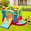 Safstar Inflatable Bounce House Kids Music-Themed Castle w/Jumping Area Blower Excluded - 3 of 4