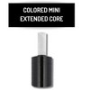 PSBM 12 Rolls 5" x 1000 Ft. Opaque Black Mini Extended Core Pallet Stretch Wrap 80 Ga - 4 of 4