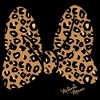 Men's Mickey & Friends Cheetah Print Minnie Mouse Bow Sweatshirt - 2 of 4