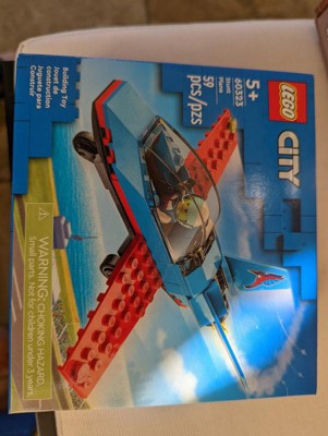  LEGO City Great Vehicles Stunt Plane 60323 Jet Airplane Toy -  Juego de construcción 2022, regalos para niños, niños y niñas de 5 años con  minifigura piloto : Juguetes y Juegos