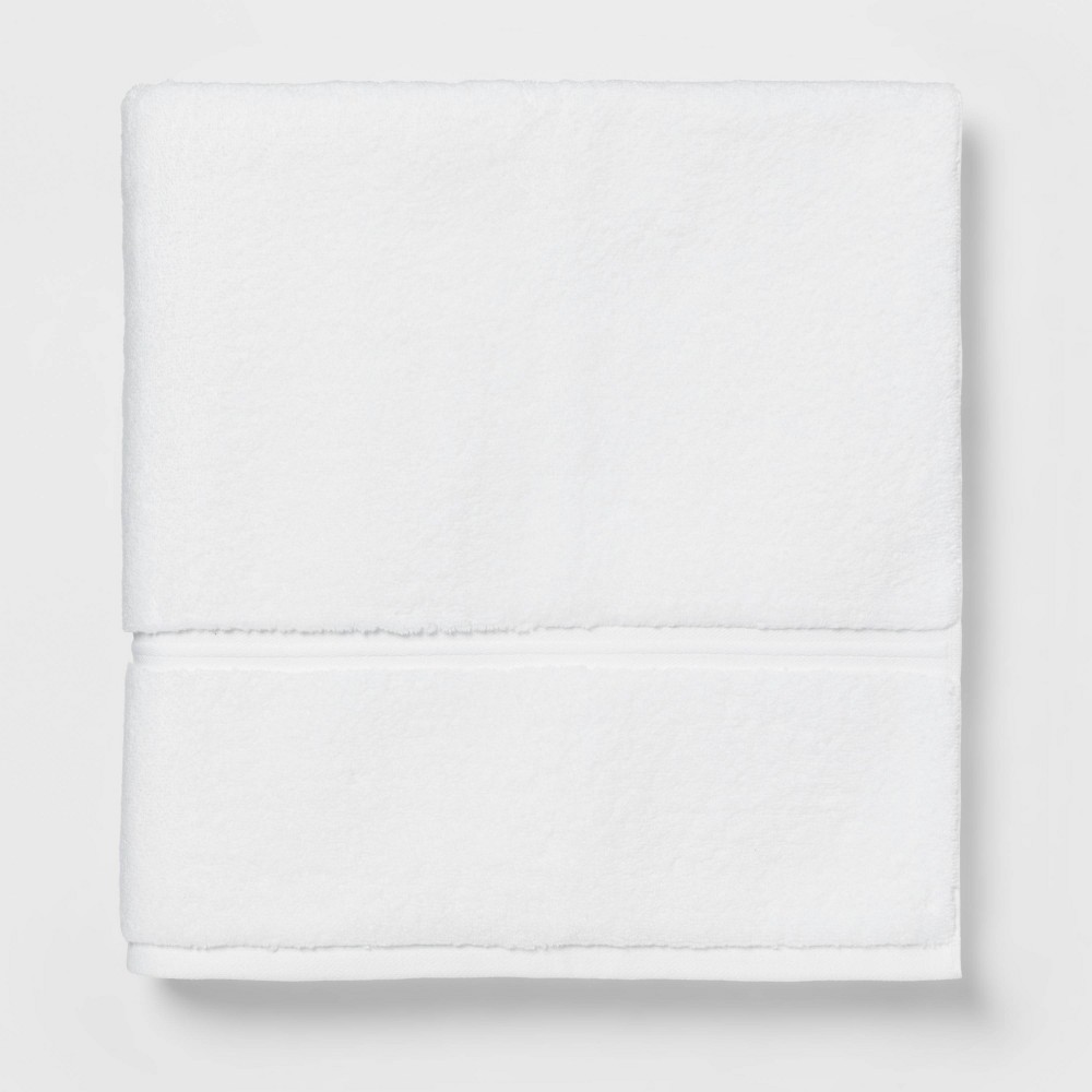 Photos - Towel Spa Plush Oversized Bath  White - Threshold™