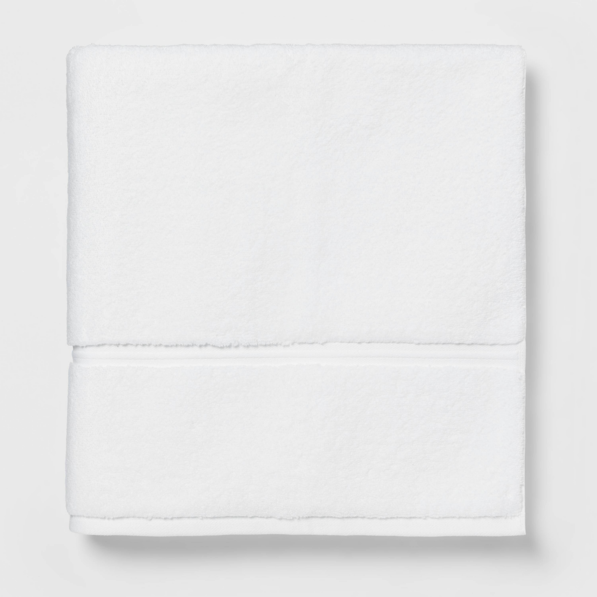 Spa Plush Oversized Bath Towel White - Threshold™