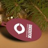 University of Chicago Maroons Logo Aluminum Holiday Christmas Tree Ornament - 4 of 4