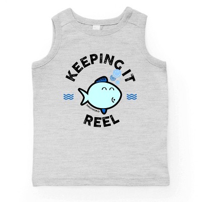 The Juniper Shop SmileyWorld Keeping It Reel Fish Youth Tank Top