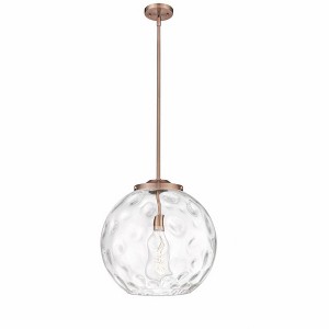 Athens Water Glass - 1 Light Pendant In Industrial Style-17.13 Inches Tall and 15.75 Inches Wide - 1 of 1