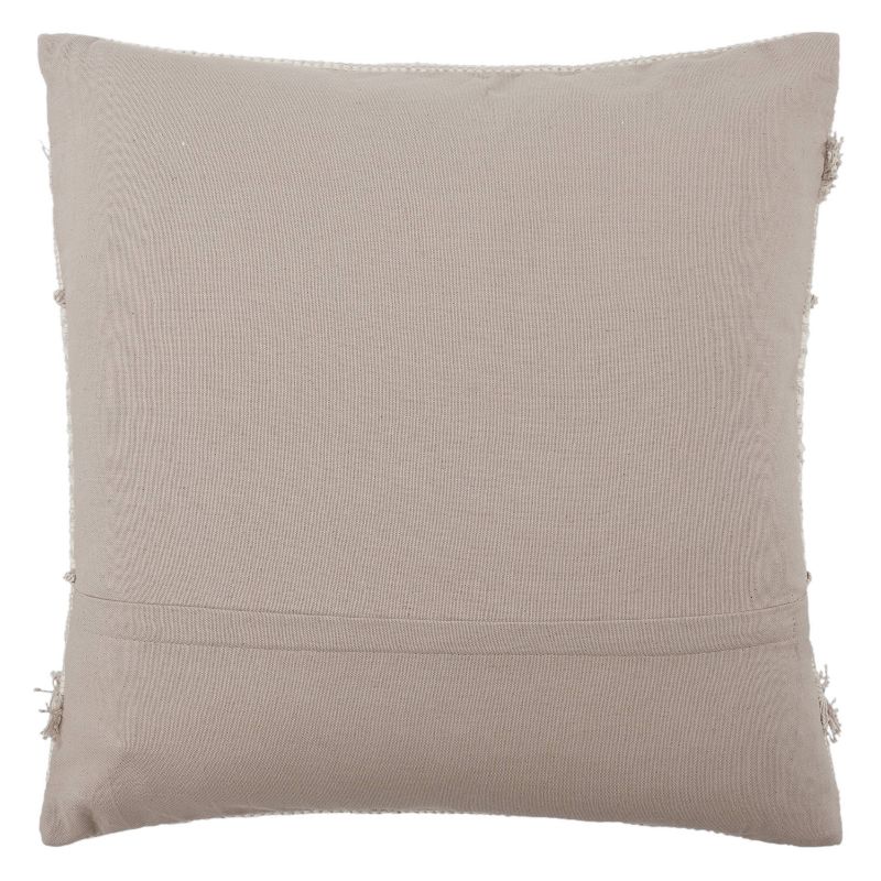 20&#34;x20&#34; Oversize Vibe by Imena Geometric Square Throw Pillow Cover Light Gray/Ivory - Jaipur Living, 3 of 6