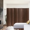 BestMassage Room Divider Wood Screen 4/6 Panels Room Portable Privacy Screen Divider - 2 of 4