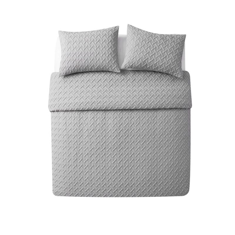 Nina Embossed Comforter Set - VCNY Home, 3 of 9
