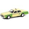 1987 Chevrolet Caprice Yellow and Green "Chicago Checker Taxi Affl Inc." "Hobby Exclusive" 1/64 Diecast Model Car by Greenlight - 2 of 3