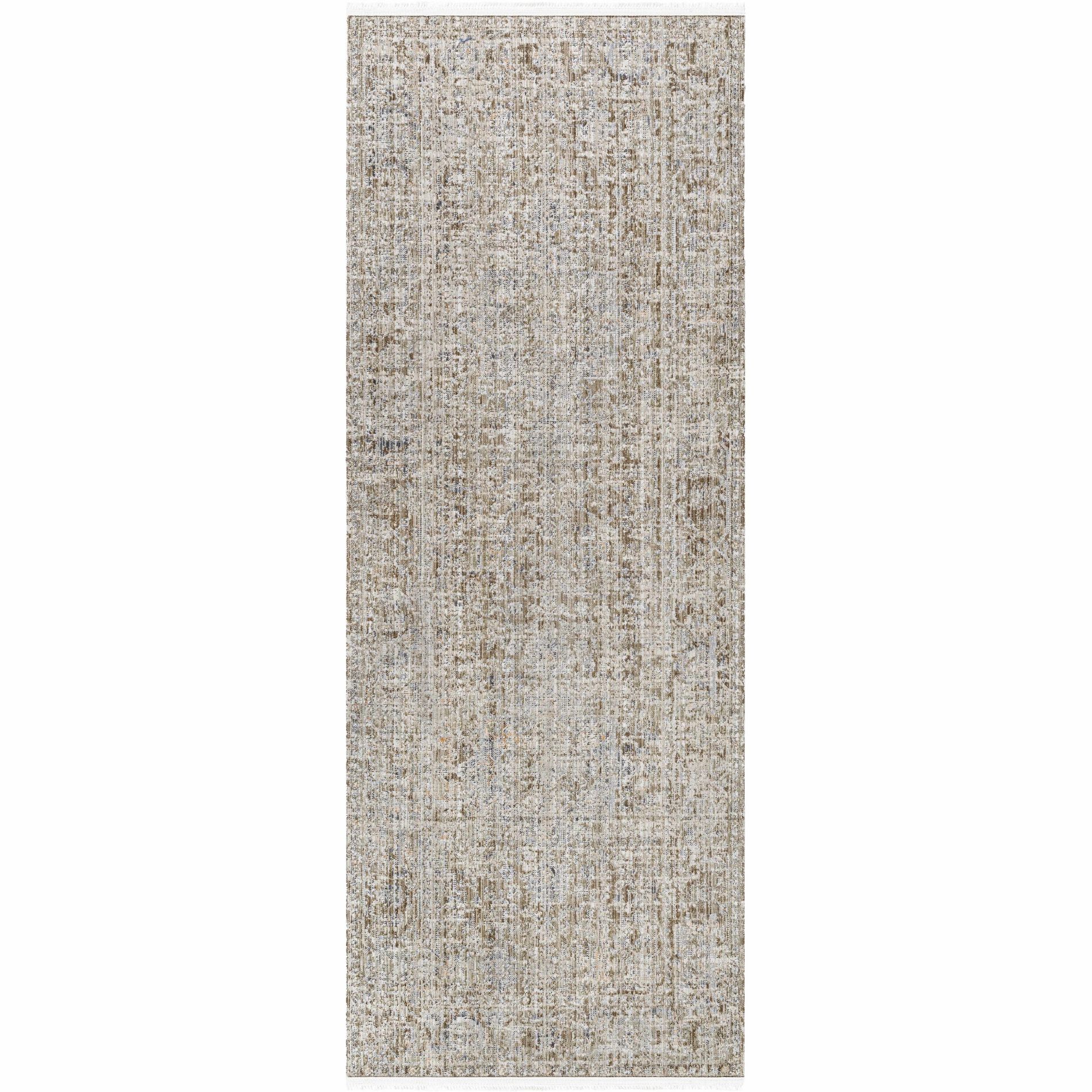Hauteloom Runner Area Rug  Taupe