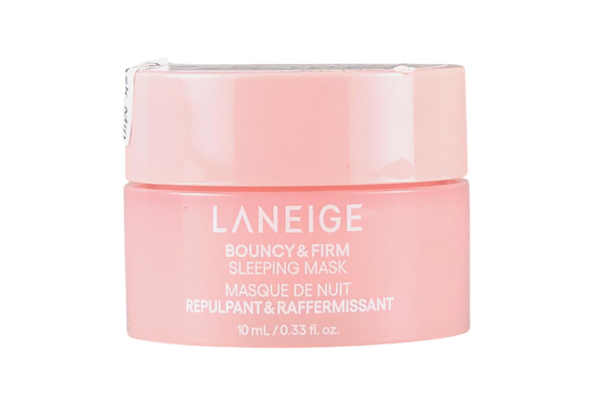 Laneige Bouncy & Firm Sleeping Mask (MINI - 0.33 oz) Bounce Back While You Sleep
