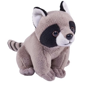 Wild Republic Pocketkins Eco Racoon Stuffed Animal, 5 Inches - 1 of 1