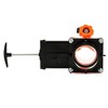 Camco Rhino Blaster Pro Clear Elbow Trailer RV Holding Tank Rinser w/Gate Valve, Vacuum Breaker, & 4-Prong Bayonet Swivel Fitting for Waste Management - 3 of 4