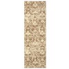 Washable Rugs for Living Room Vintage Rug Damask Floral Area Rug Farmhouse Non Slip Stain Resistant Carpet - 2 of 4
