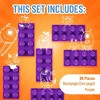 Strictly Briks Classic Bricks Starter Kit, 100% Compatible with All Major Brick Brands - 96 Pieces, 2x4 Studs - 3 of 4
