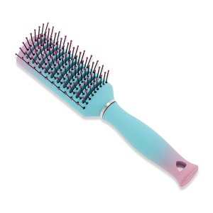 Unique Bargains Vented Hair Brush Lake Blue 1 Pc - 1 of 4