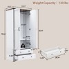 Brafabhome Farmhouse 4 Doors Armoire Wardrobe Closet, 71" Tall Freestanding Wardrobe Clothes Cabinet with Drawers and Hanging Rod for Bedroom - 2 of 4