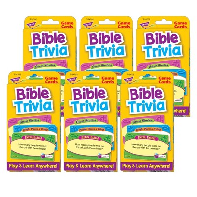 TREND Bible Trivia Challenge Cards®, Pack of 6