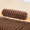 PAGED Sofa Chair Modern Ottoman Bench with Adjustable Back and Metal Legs, End of Bed Stool for Living Room, Bedroom, Entryway - 4 of 4