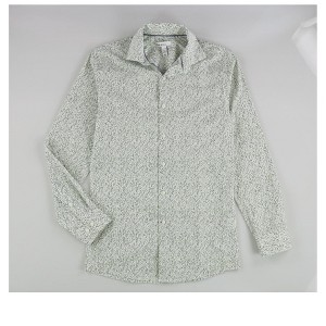 bar III Mens Stretch Floral Button Down Dress Shirt - 1 of 2