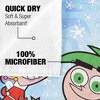Fairly Oddparents Merry Fairy Timmy Wanda Cosmo 30” x 60” Beach Towel - 4 of 4